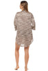 V-NECK BELL SLEEVE TUNIC - DUNE